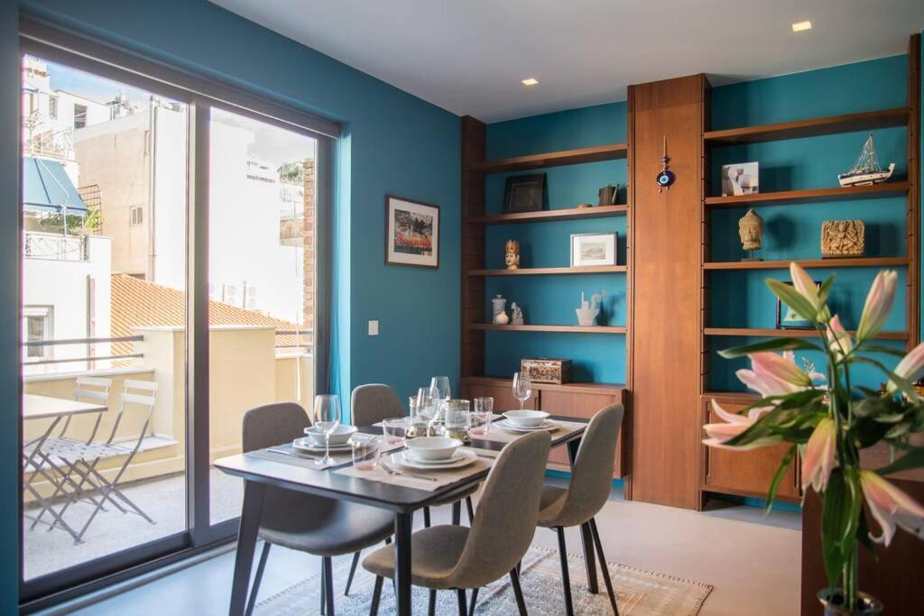 Stylish Decorated Apartment In Kolonaki Atene Esterno foto